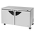 Turbo Air TUR-60SD-N 60.25"W Two-Section Reach-In Super Deluxe Series Undercounter Refrigerator
