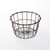 American Metalcraft WBBM 7" Metal Round Wire Basket