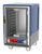 Metro C535-MFC-L-BU C5 3 Series Blue Half-Size Insulated Moisture Heated Holding & Proofing Cabinet with Clear Doors and Lip Load Slides - 120 Volts