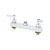 T&S Brass B-1120-CR-LN Workboard Faucet (Less Nozzle) deck mount with 8"