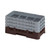 Cambro 8HS638167 Camrack Glass Rack With (3) Soft Gray Extenders - 3 Cases