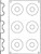 Matfer Bourgeat 257928 Gastroflex Savarin Mold 6 Per Sheet 2-9/16" Dia. x 3/4"H Savarins Food Grade Silicone