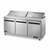 Arctic Air AMT72R 71.5" W Three-Section Three Door Mega Top Sandwich or Salad Prep Table