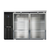 Continental Refrigerator BB50SNGD 50"W Glass Door Refrigerated Back Bar Cooler
