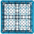 Carlisle RG25-314 25 Compartments Polypropylene Blue OptiClean Dishwasher Glass Rack