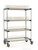 Metro MAX4-PR48VX4 Metromax 4 Mobile Drying Rack Unit 48"W 4-Tier