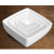 Winco WDM009-203 17 Oz. Plastic White Square Bowl (24 Each Per Case)