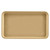 Cambro 915514 8.75" Gold Rectangle Camtray - 12/Case