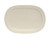 Tuxton BEH-131M Ceramic American White/Eggshell Rectangular Daytona Platter (1 Dozen)