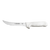 Dexter 2473 6" White Curved Sani-Safe Boning Knife with Polypropylene Handle