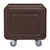 Cambro SC330131 37.5" W Brown Polyethylene Solid Service Cart Pro