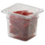 Cambro 65CLRCW135 Camwear 1/6 Size Clear Colander 5" Deep