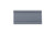Metro 9990P Super Erecta Label Holder 3" x 1-1/4" Gray Snap-On Plastic Holder