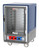Metro C535-CFC-U-BU C5 3 Series Blue Half-Size Insulated Heated Holding & Proofing Cabinet with Clear Door and Universal Wire Slides - 120V