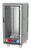 Metro C537-CLFC-L-GY C5 3 Series Gray 3/4-Size Insulated Low Wattage Heated Holding & Proofing Cabinet with Clear Door and Lip Load Slides - 120V