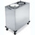 Lakeside 991 Adjust-a-Fit 13.5" Dia. Oval Stainless Steel 2-Tube Shielded Mobile Dish Dispenser
