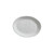 American Metalcraft CPL12CL Plastic White Oval Serving Platter