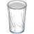 Dinex DX11968714 Translucent Tumbler Lid 2.625" (1000/cs) - Translucent