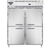 Continental Refrigerator D2RFENSSPTHD 57" W Two-Section Solid Door Designer Line Refrigerator/Freezer