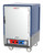 Metro C535-CLFS-4-BU C5 3 Series Blue Half-Size Insulated Low Wattage Heated Holding & Proofing Cabinet with Solid Door and Fixed Wire Slides - 120V