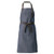 Winco BA-3327B Blue Bib Apron - 33-1/2"L x 27"W