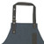 Winco BA-3327B Blue Bib Apron - 33-1/2"L x 27"W