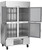 Beverage Air HBF44HC-1-HS 47" W Two-Section Solid Door Reach-In Horizon Series Freezer - 115 Volts