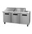 Hoshizaki SR72B-24M 72" W Three-Section Three Door Reach-In Steelheart Series Mega Top Refrigerator