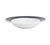CAC China R-125-BLK 12.75" Dia. 30 Oz. Black Ceramic Round Rainbow Pasta Bowl (1 Dozen)