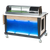 Bon Chef 50045 54-1/2"L x 30"W x 45"H Sushi Cart