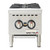 Winco NGHP-2 12" Natural Gas Countertop Hotplate - 50,000 BTU