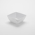 American Metalcraft MWMSQ7 54 Oz. Plastic White Marble Pattern Square Bowl