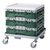 Cambro BR414119 Camrack Base Rack With Soft Gray Extender Full Size 19-3/4" x 19-3/4" 4-7/8" - 5 Cases
