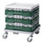 Cambro BR414119 Camrack Base Rack With Soft Gray Extender Full Size 19-3/4" x 19-3/4" 4-7/8" - 5 Cases