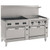 Vulcan 72RS-6B36GT 72" Gas Restaurant Range - 240,000 BTU
