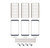 Metro MAX4-PR48VX2 Metromax 4 Mobile Drying Rack Unit 48"W 3-Tier