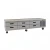 Delfield F2999CP 99-1/4"W Three-Section Six Drawer Refrigerated Low-Profile Equipment Stand