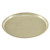 Cambro 1400531 14"Dia. Silver Round Serving Camtray - 12/Case