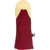 San Jamar KT0115K 15" Red Cool Touch Flame Puppet Style Oven Mitt