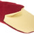 San Jamar KT0115K 15" Red Cool Touch Flame Puppet Style Oven Mitt