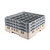 Cambro 36S534184 Camrack Glass Rack With (2) Soft Gray Extenders - 4 Cases