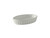 Tuxton BWK-0602 6 Oz. Ceramic White Oval Cre Brule (1 Dozen)