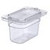 Carlisle 3068707 1 Qt. 1/9 Size PolyCarbonate Clear Storplus Food Pan
