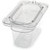 Carlisle 3068707 1 Qt. 1/9 Size PolyCarbonate Clear Storplus Food Pan