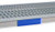 Metro CSM6-BX Metromax I Shelf Marker 6" x 1-1/2" Snaps Over Edge Blue