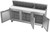 Beverage Air SPE72HC-18 72" W Three-Section Three Door Sandwich Top Refrigerated Counter