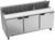 Beverage Air SPE72HC-18 72" W Three-Section Three Door Sandwich Top Refrigerated Counter