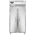 Continental Refrigerator D2FSEN 36.25" W Two-Section Solid Door Reach-In Designer Slim Line Freezer - 115 Volts