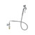 T&S Brass B-0205-44H-VB Pantry Mixing Faucet Kit single deck mounted