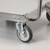Lakeside 452 27.5" W Stainless Steel Single Stack Rack Dolly with Push Handle